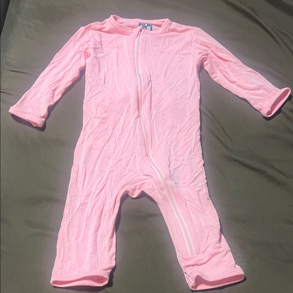 Kickee Pants Soft Pink Kids Footie